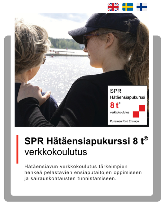 SPR Hätäensiapukurssi 8 t®